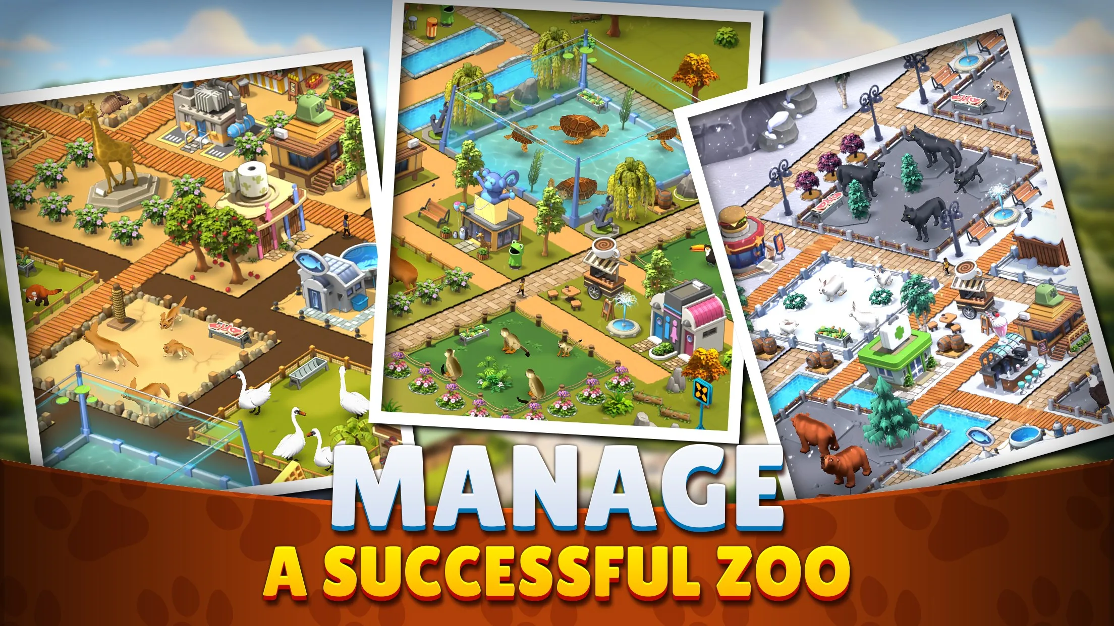 Zoo Island: Animal Park Building screenshot 1