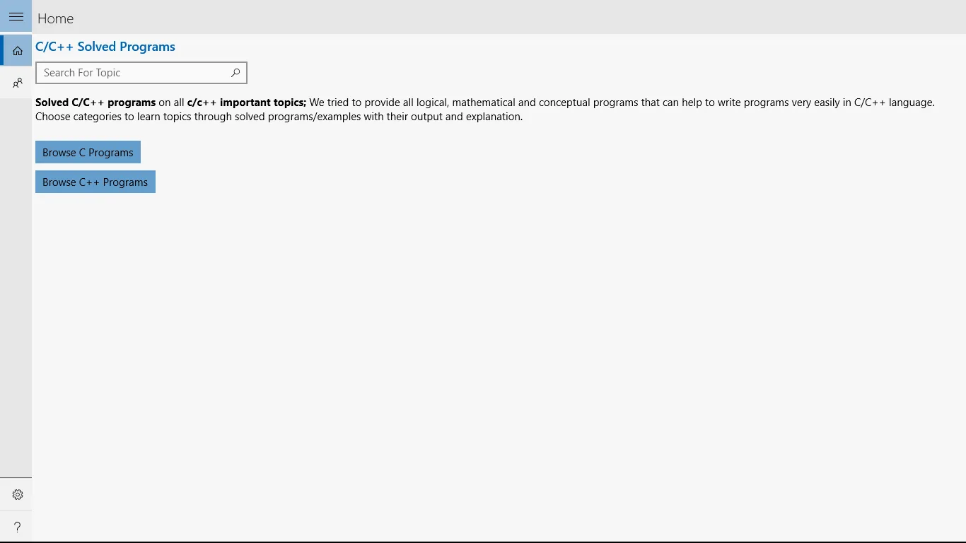 C/C++ Solved Programs screenshot 4