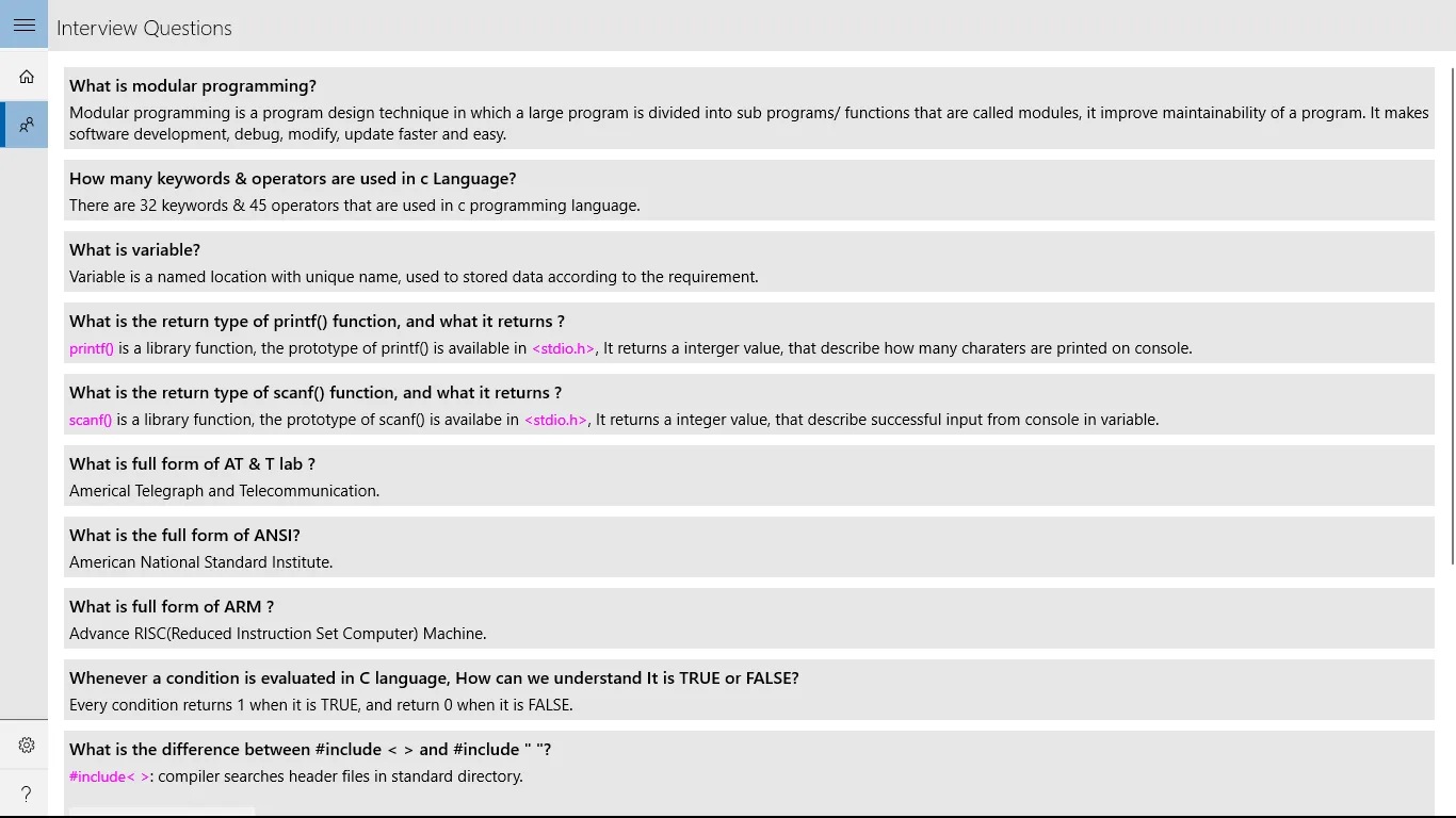 C/C++ Solved Programs screenshot 5
