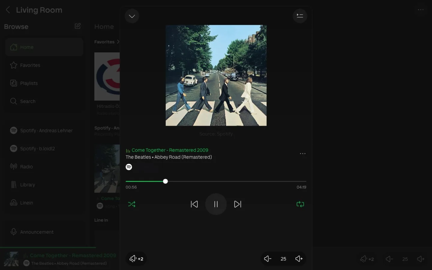Loxone screenshot 1