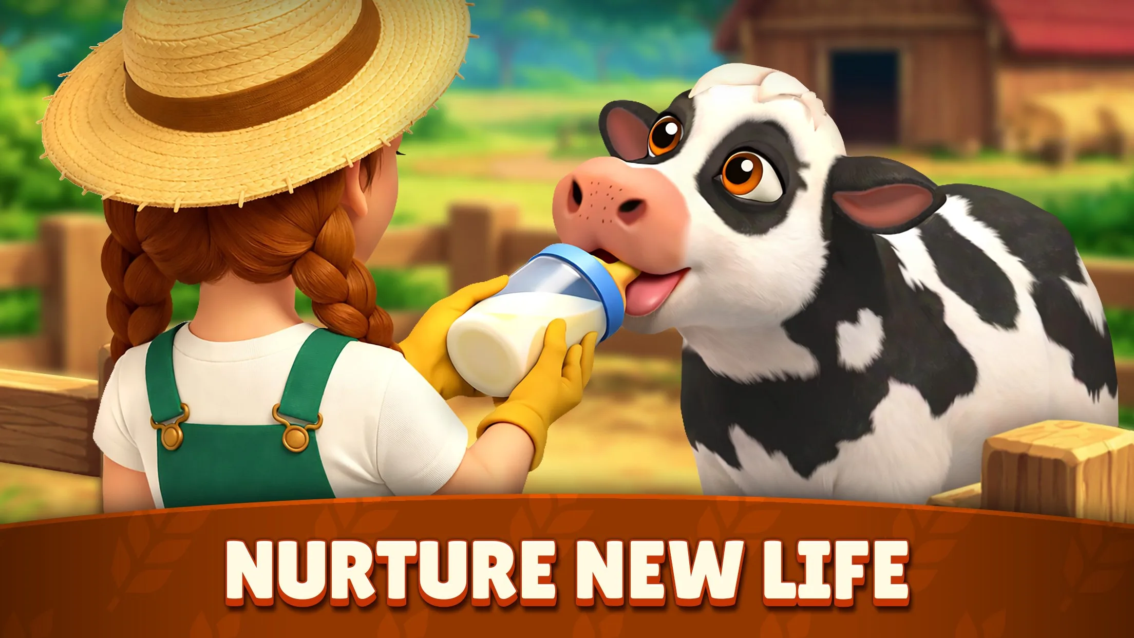 Animal Farm Life: Town Farming screenshot 1