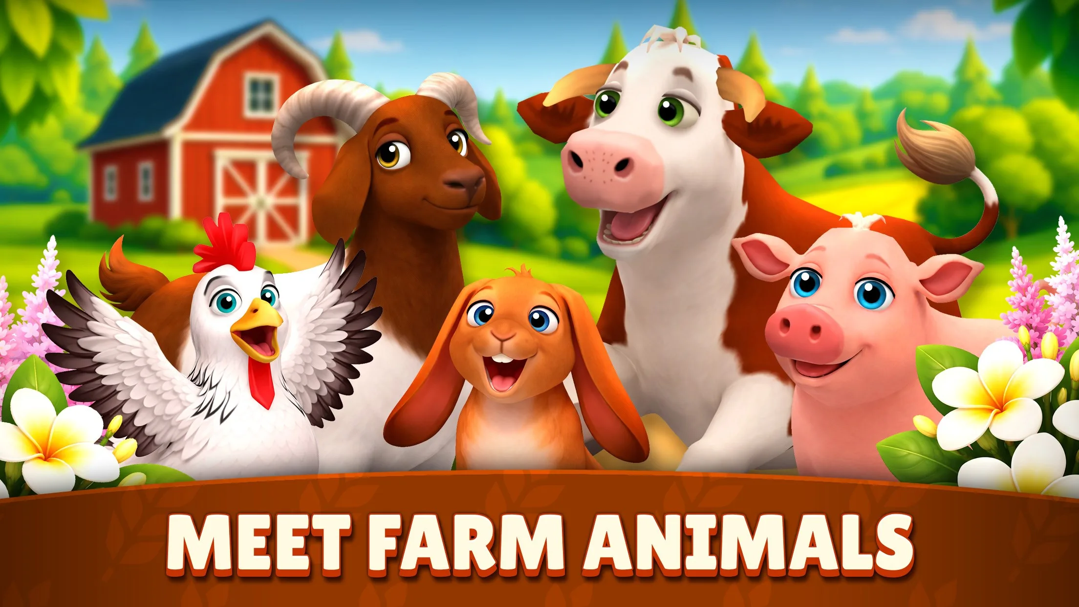Animal Farm Life: Town Farming screenshot 4