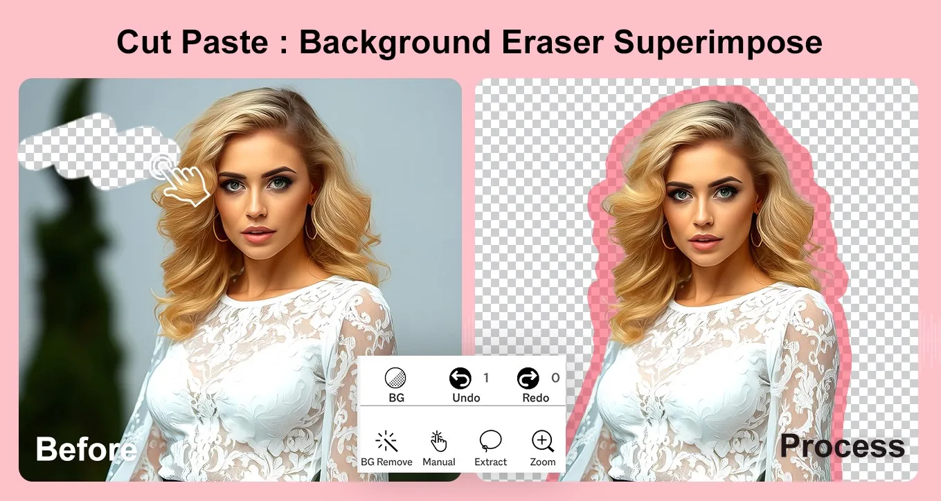 Cut Paste : Background Eraser Superimpose screenshot 2