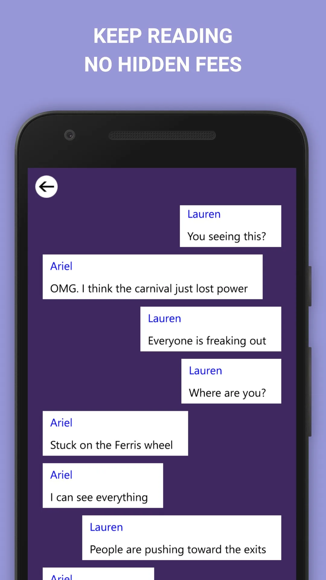 Scary Chat Stories screenshot 4