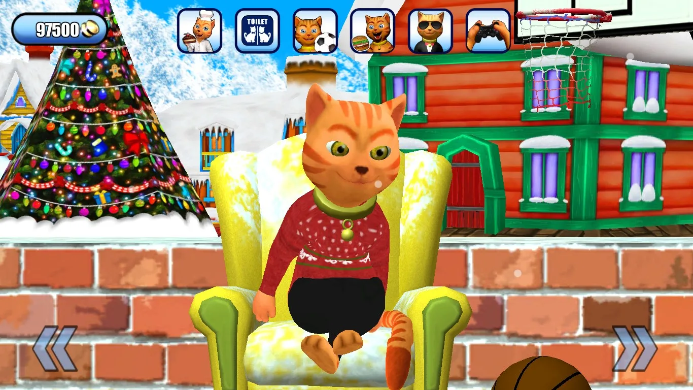 Talking Cat Leo Frozen Ice Fun screenshot 5