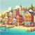 Cozy Town: Build Explore Game