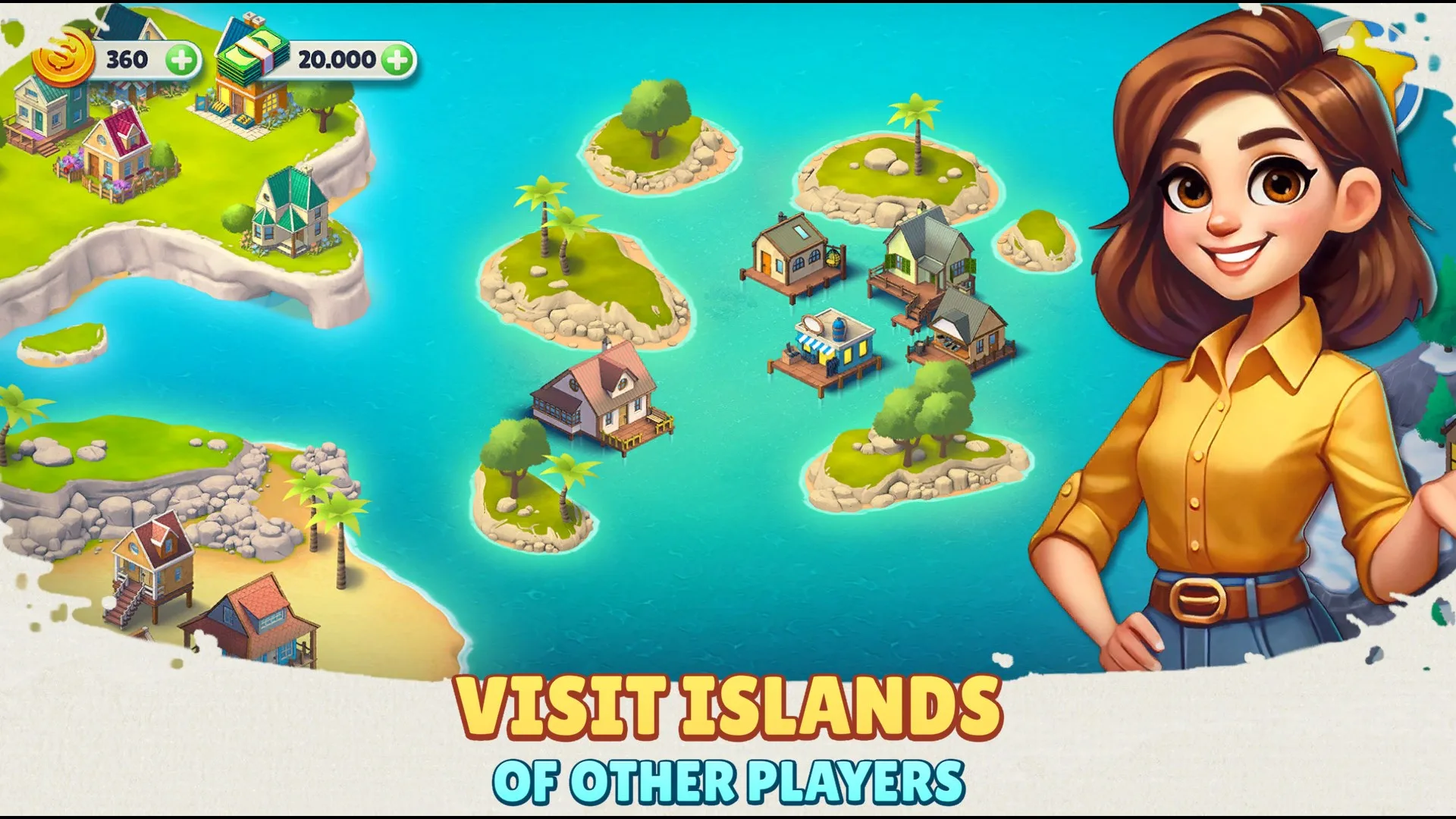 Cozy Town: Build Explore Game screenshot 3
