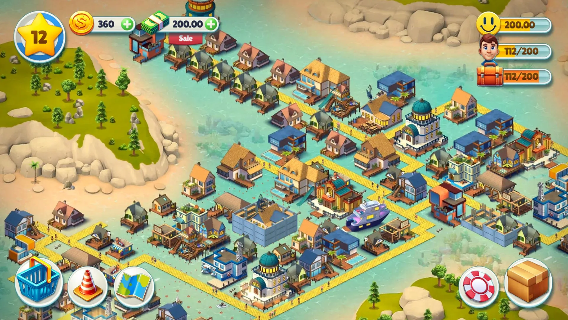 Cozy Town: Build Explore Game screenshot 4