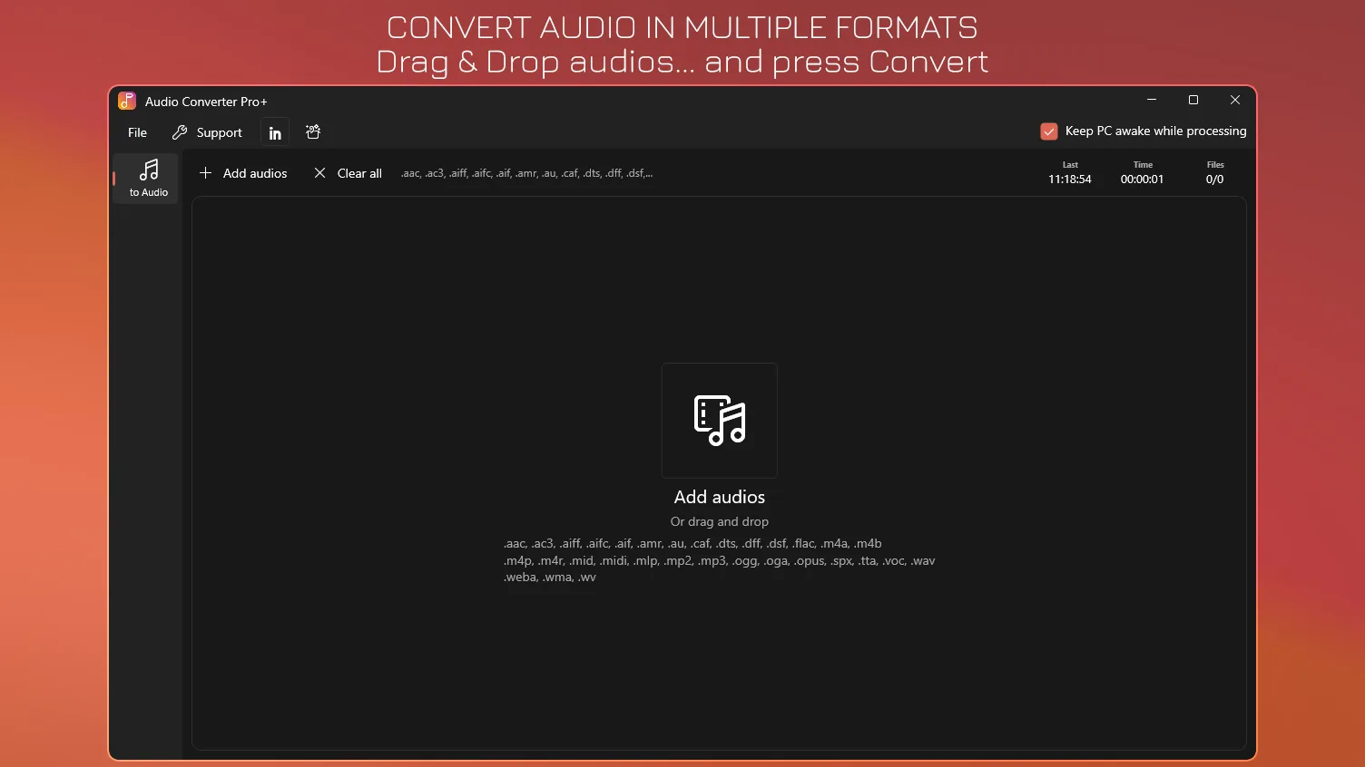 Audio Converter Pro+: All-in-One screenshot 1