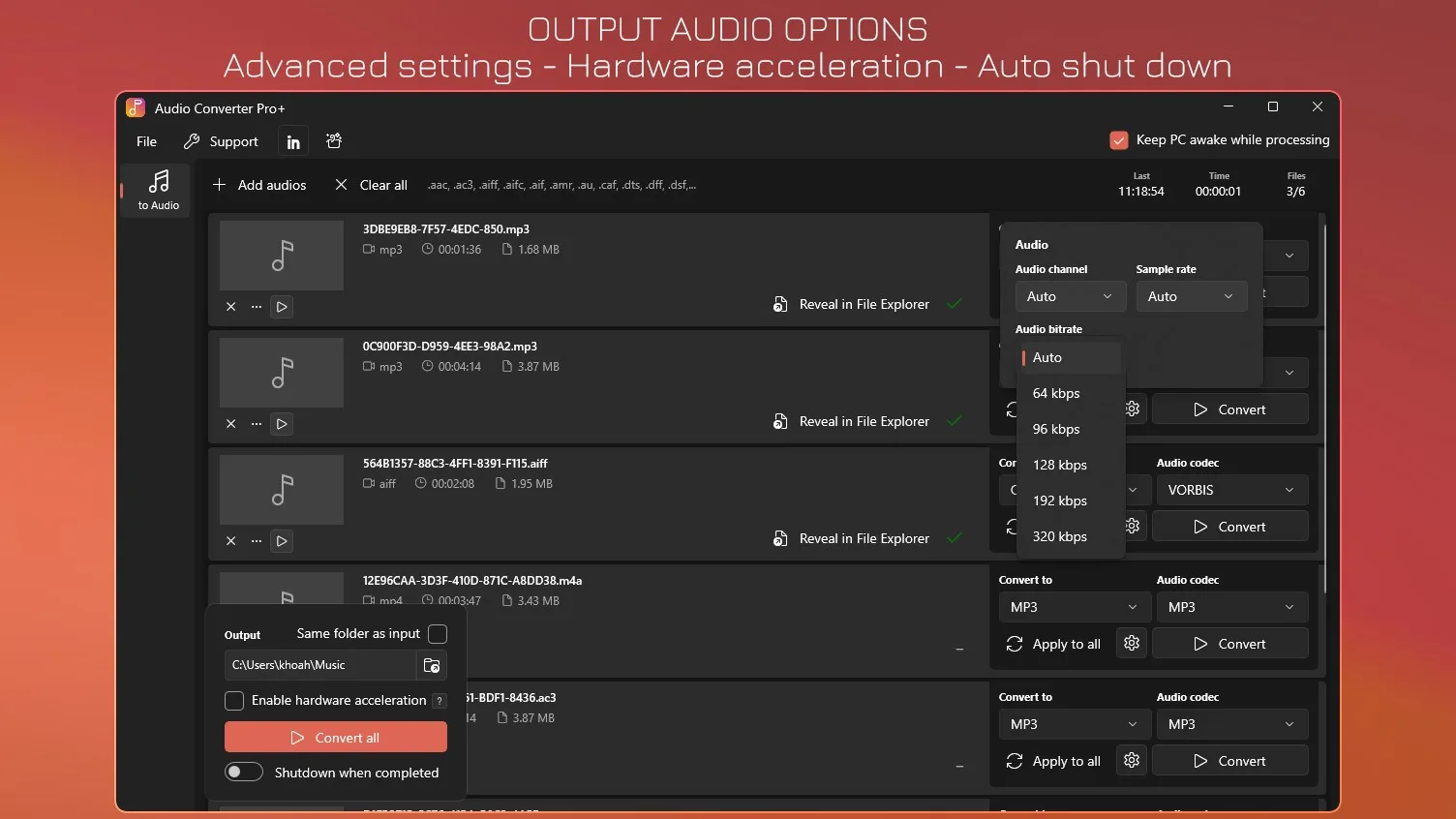 Audio Converter Pro+: All-in-One screenshot 2