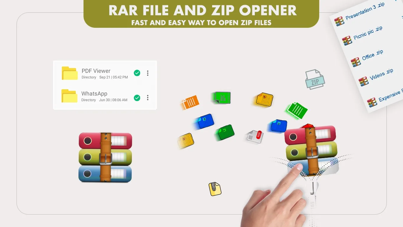 Easy Unrar and UnZip screenshot 3