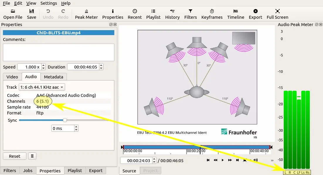 Shotcut screenshot 1