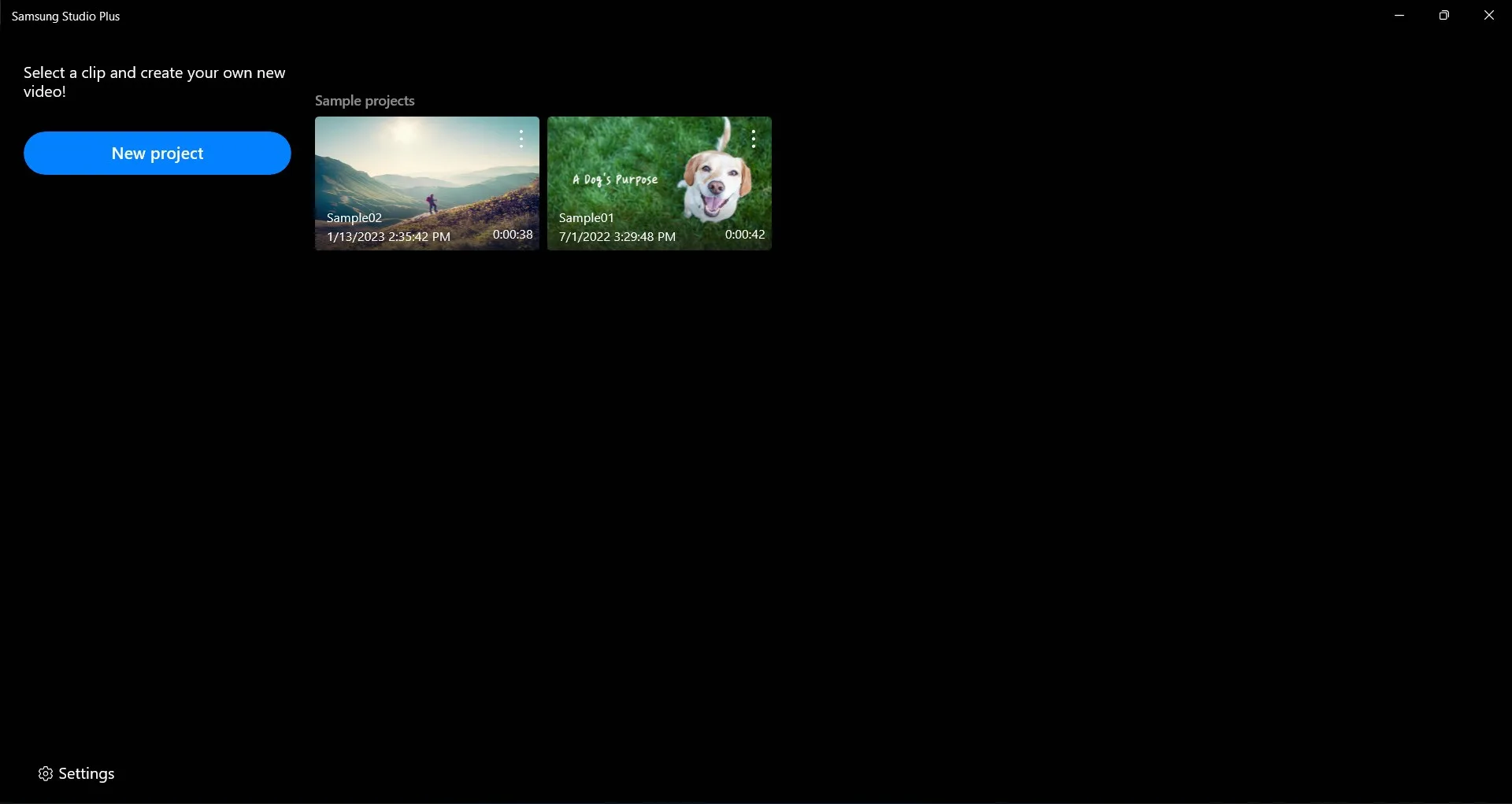 Samsung Studio Plus (Legacy) screenshot 1