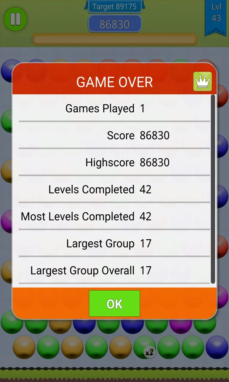 Bubble Buster Classic screenshot 3