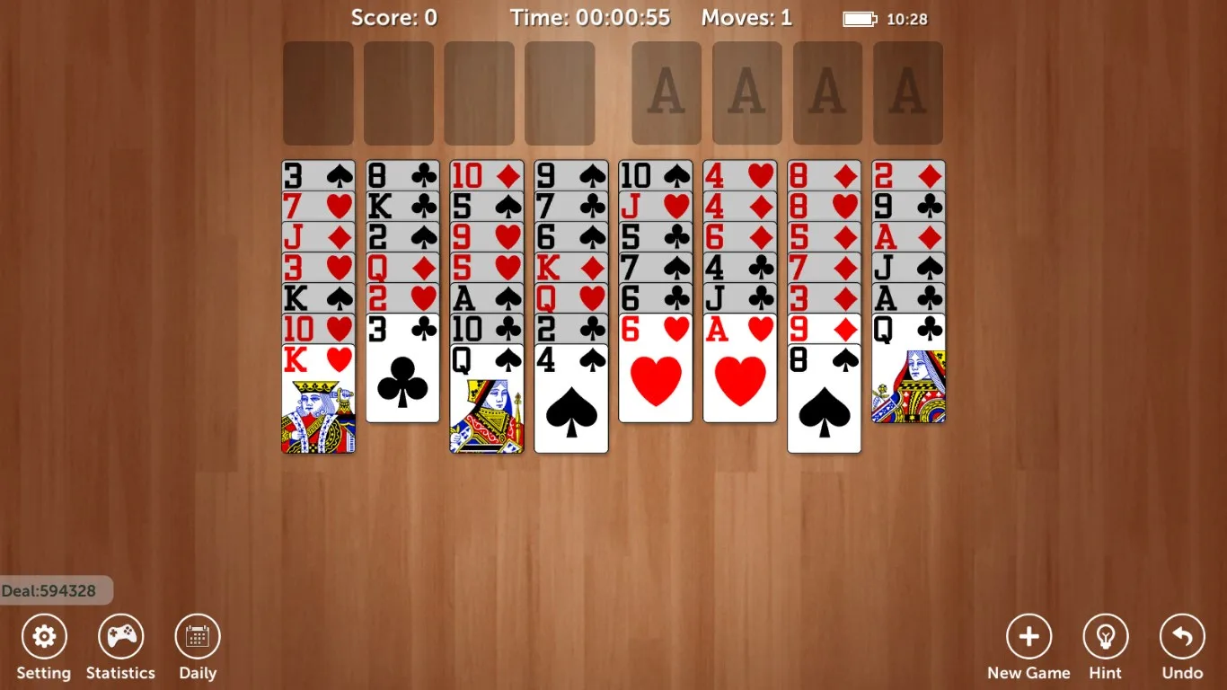FreeCell Solitaire Pro!! screenshot 3