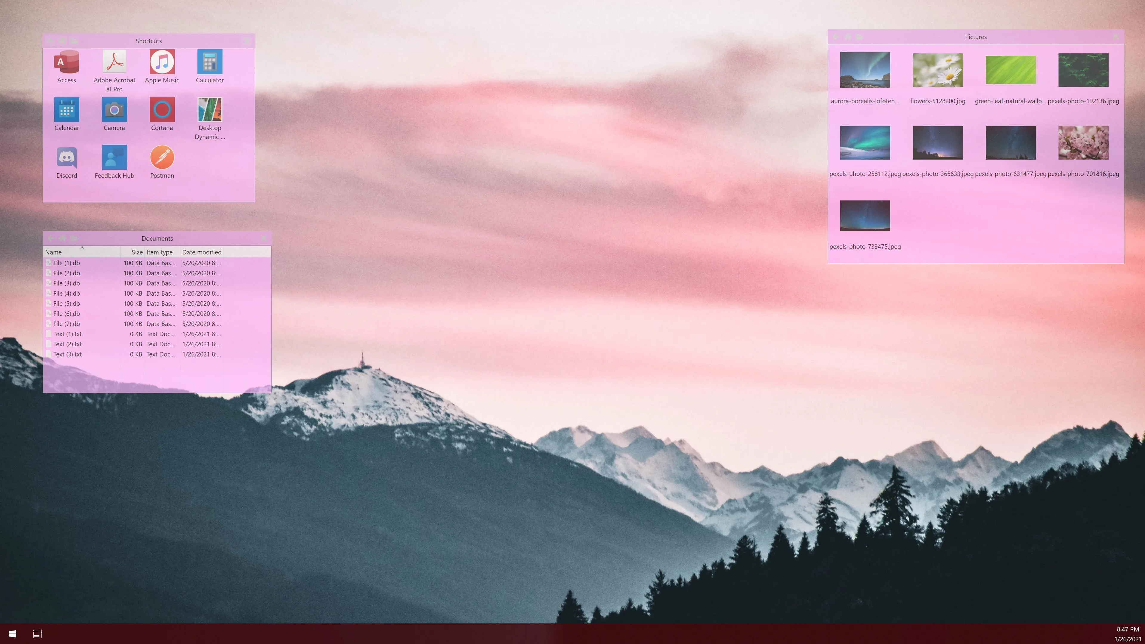 Partitions screenshot 2