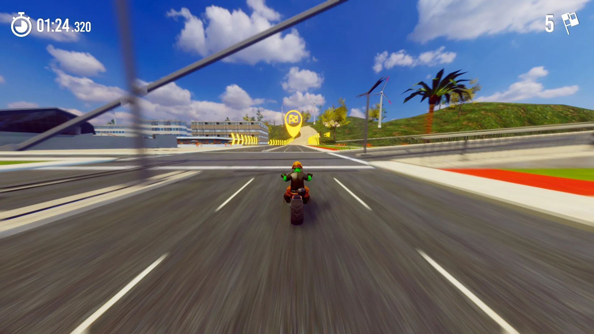 Green Soldiers Heroes: Extreme Bikers screenshot 1