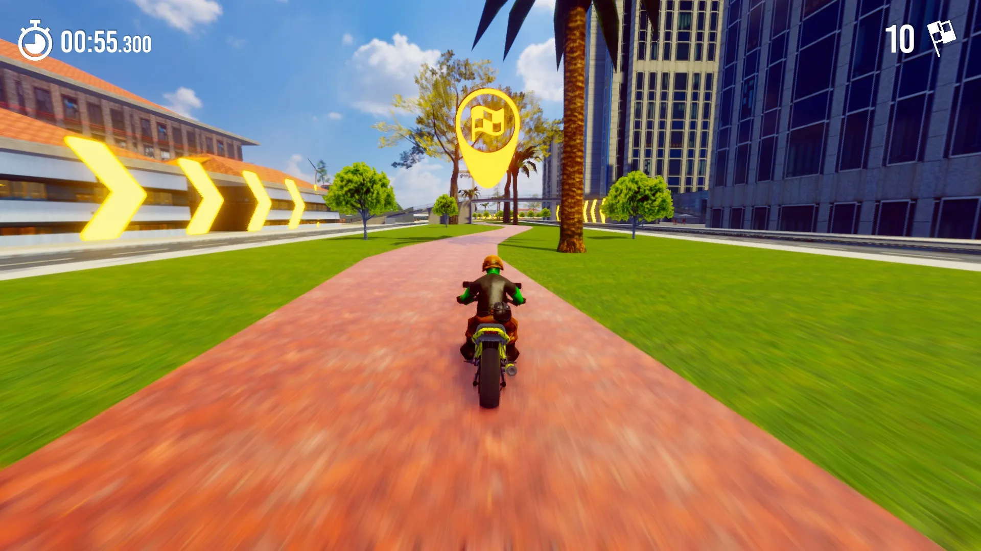 Green Soldiers Heroes: Extreme Bikers screenshot 3