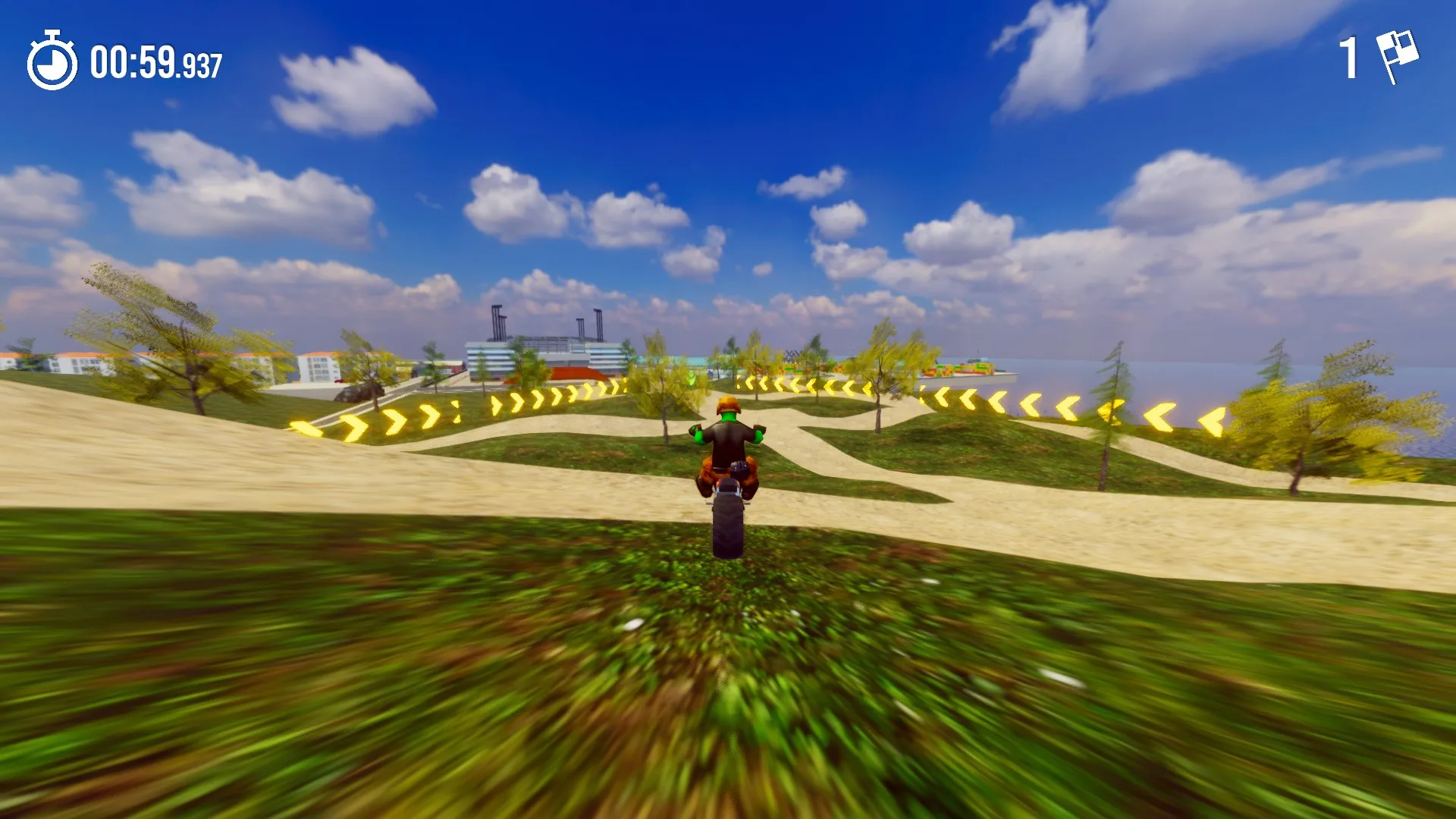 Green Soldiers Heroes: Extreme Bikers screenshot 4