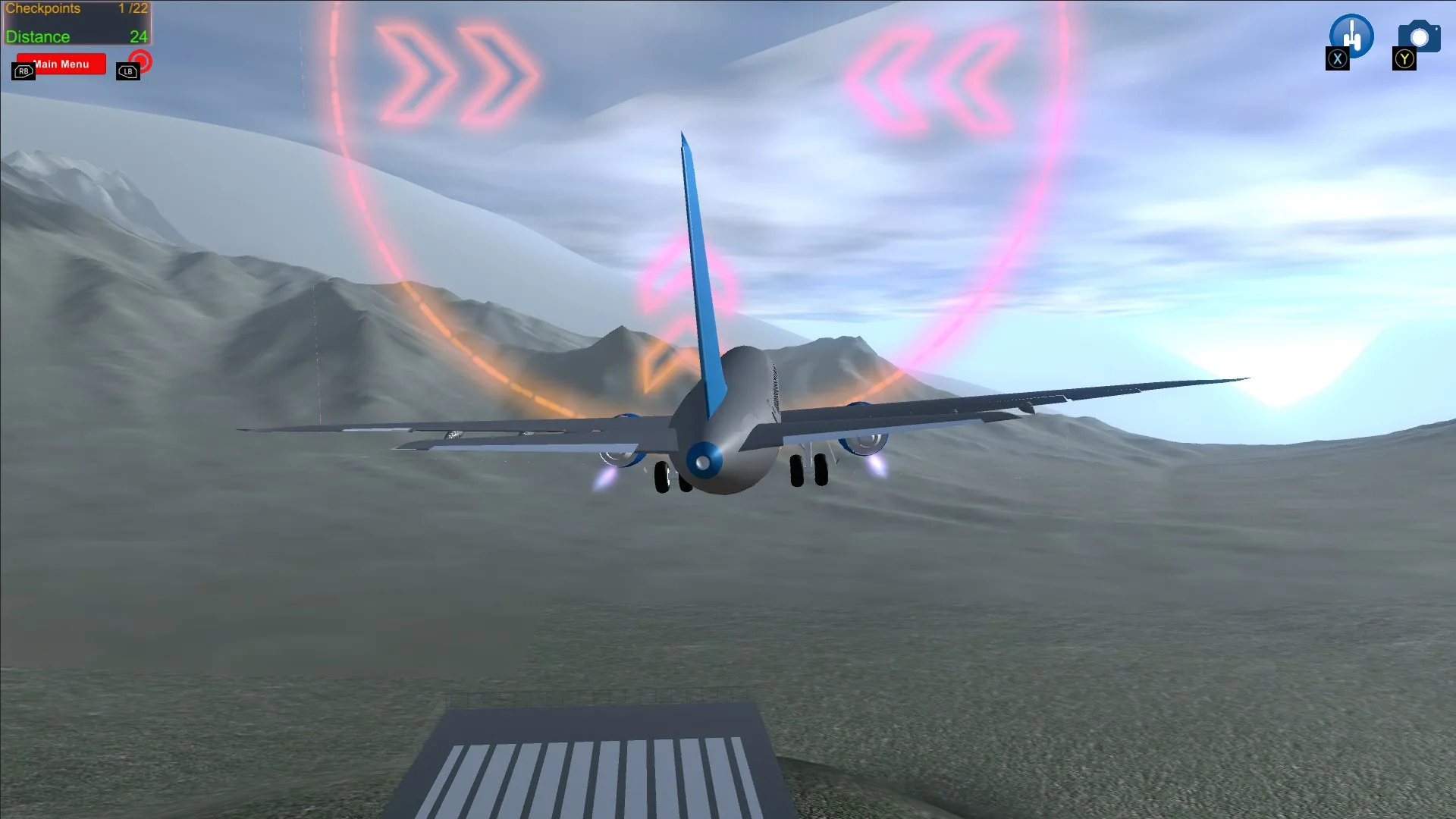 Easy Flight Simulator screenshot 1