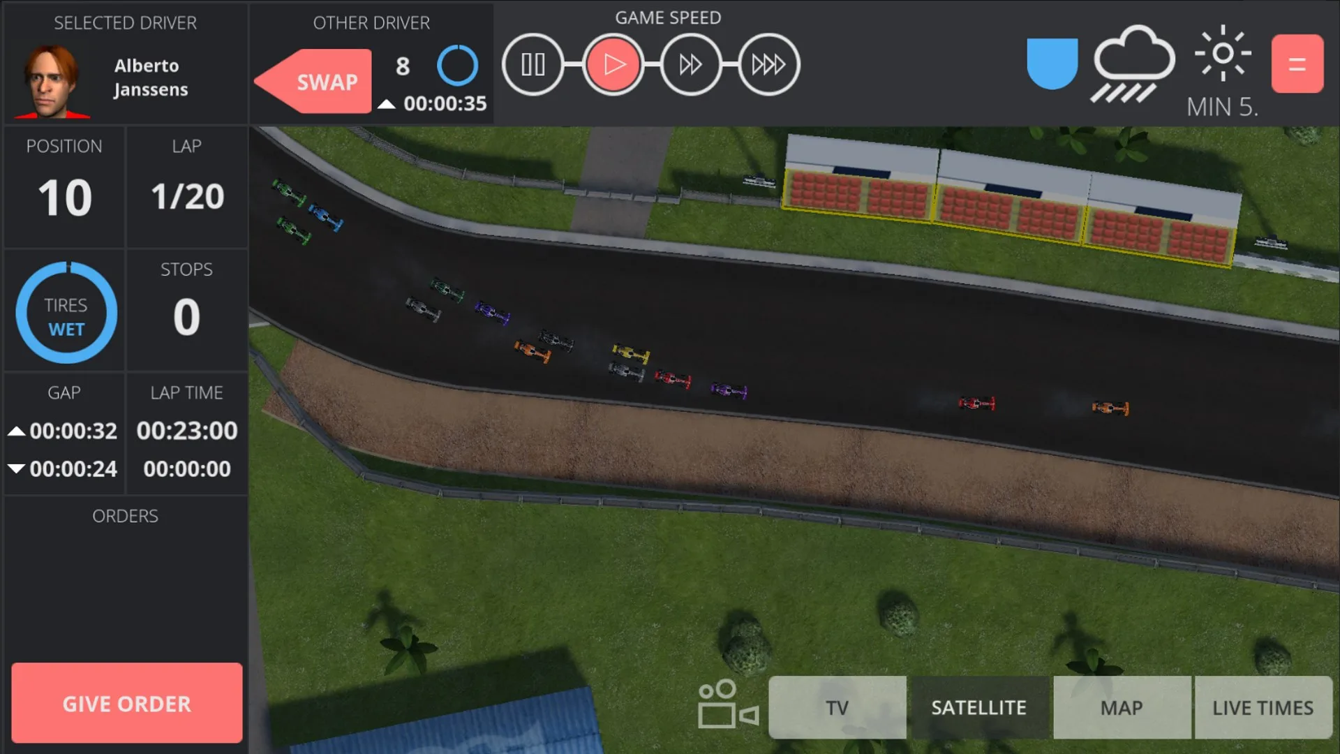 Team Order: Racing Manager screenshot 2