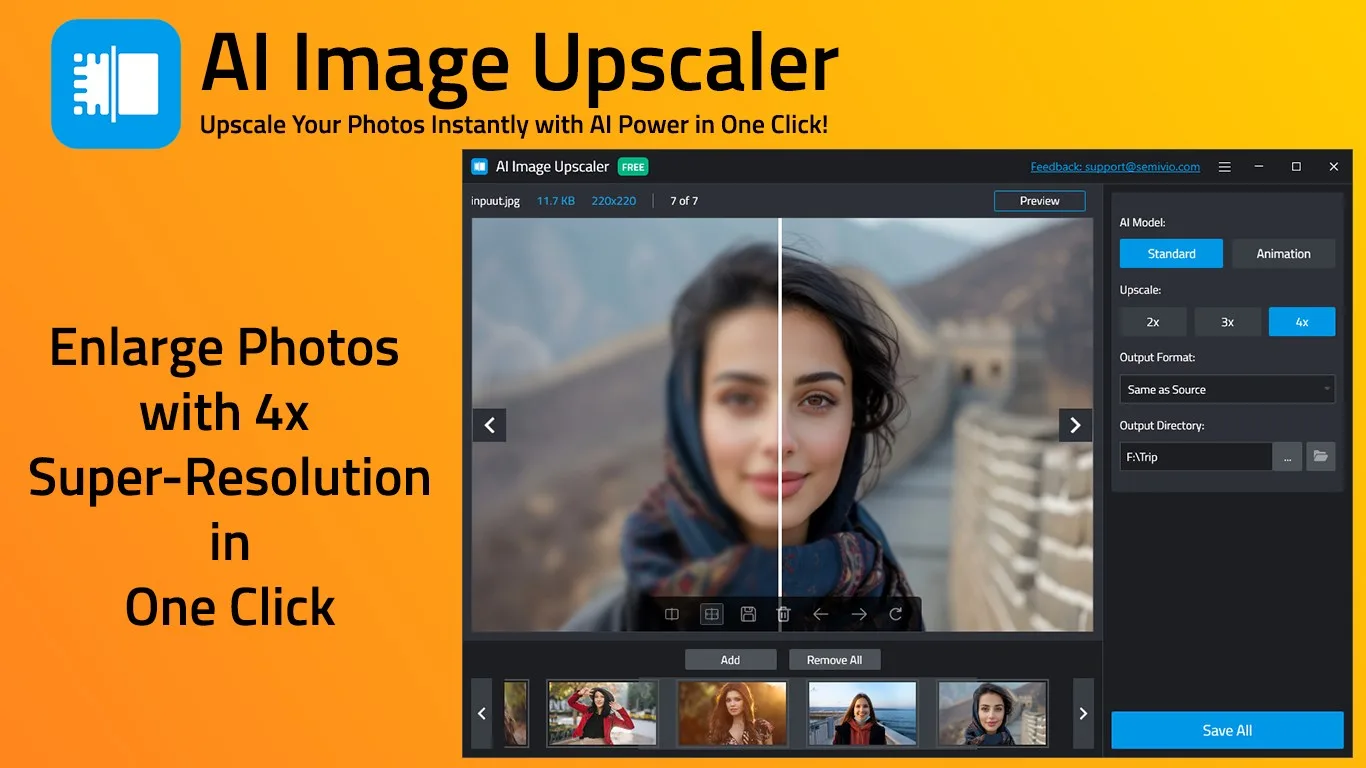 AI Image Upscaler screenshot 1