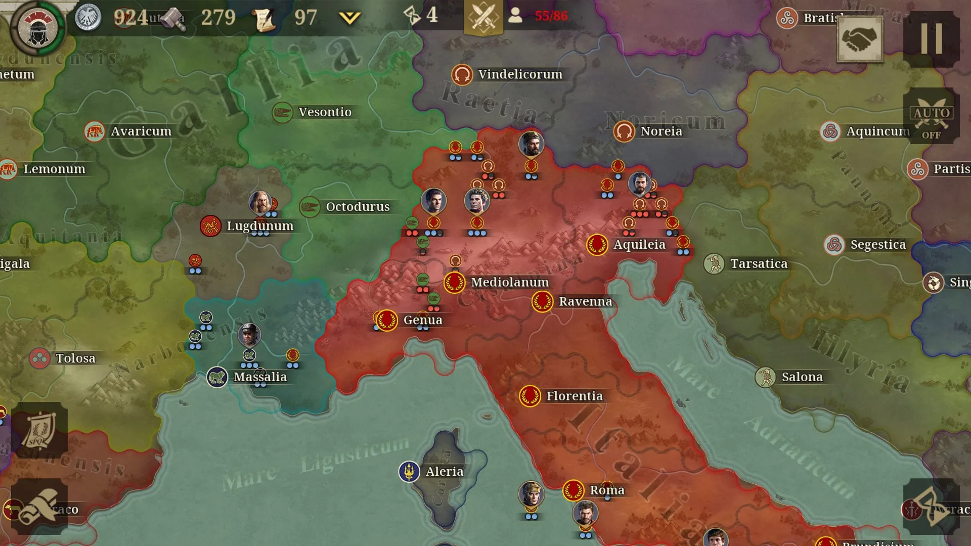 Great Conqueror : Rome screenshot 1
