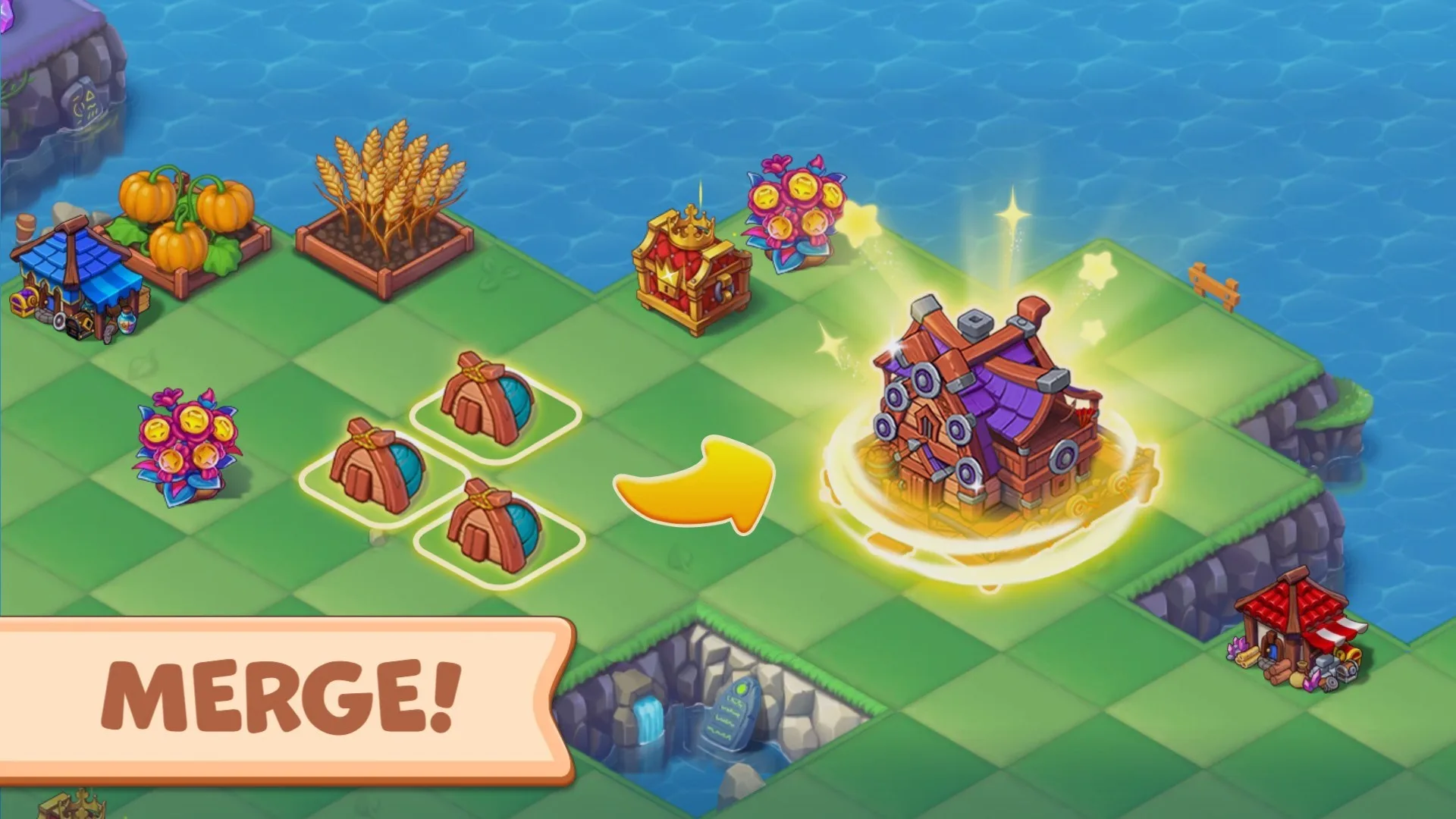 Mergest Kingdom Start Game screenshot 1