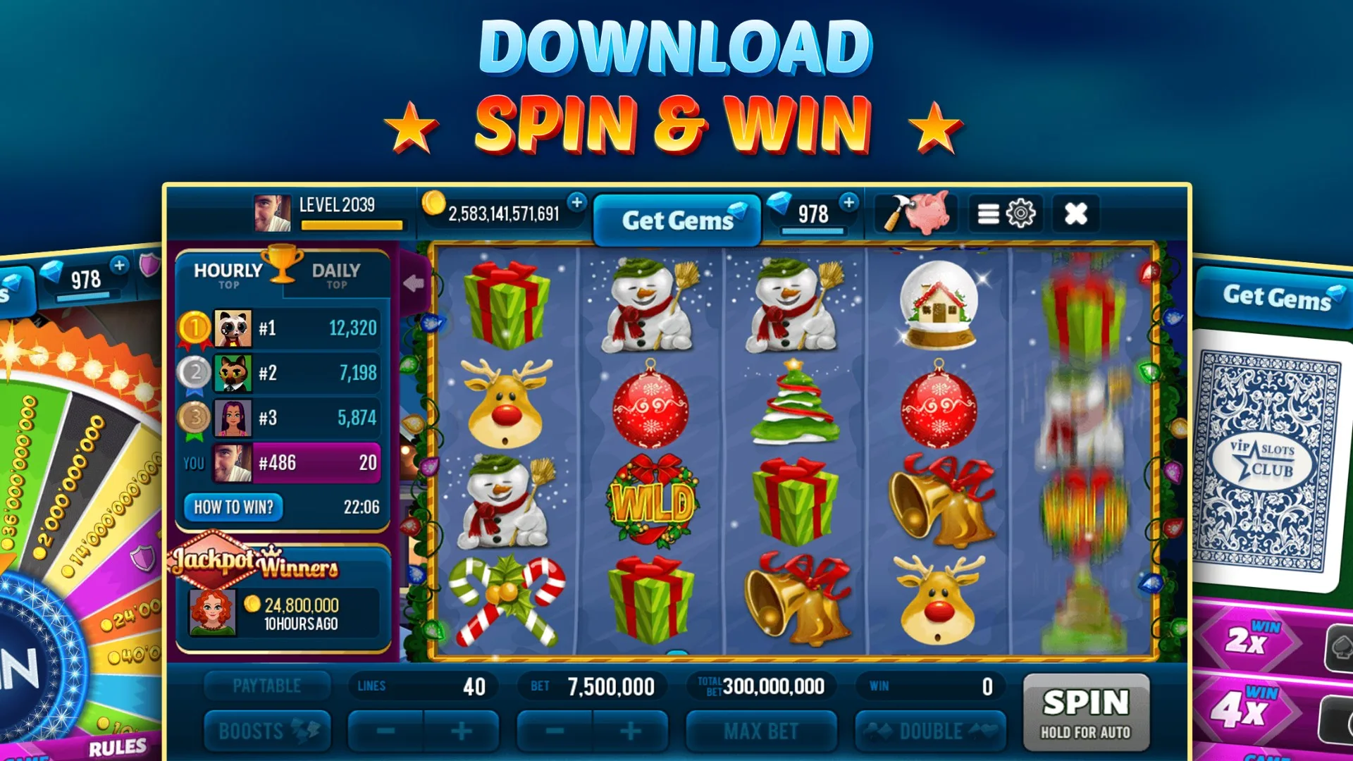 Happy Christmas Slots screenshot 2