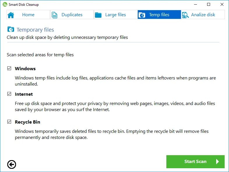 Smart Disk Cleanup screenshot 4
