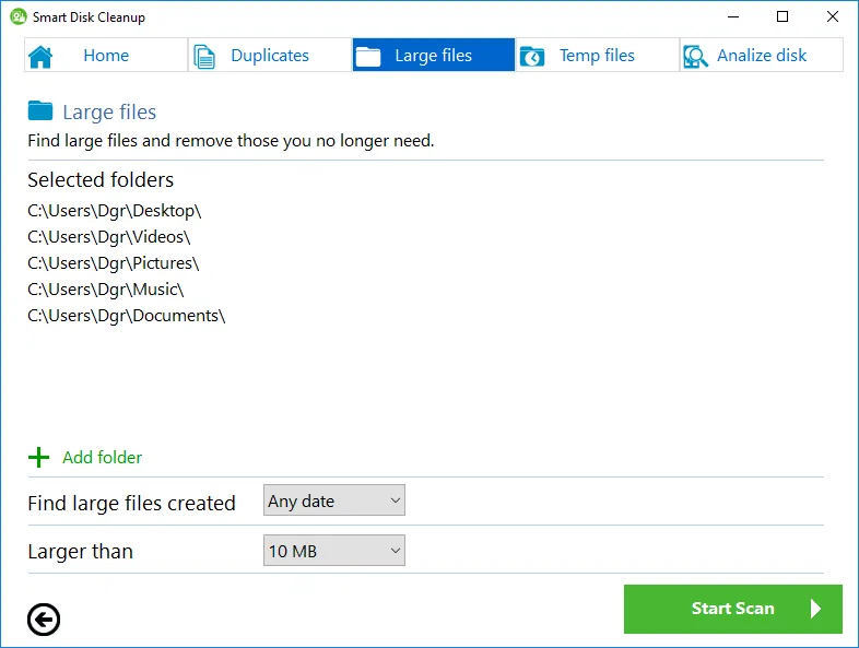 Smart Disk Cleanup screenshot 5
