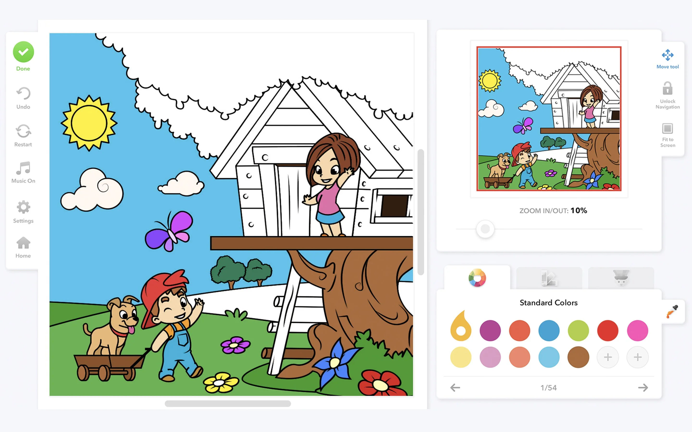 Epic Coloring Book for Kids screenshot 2