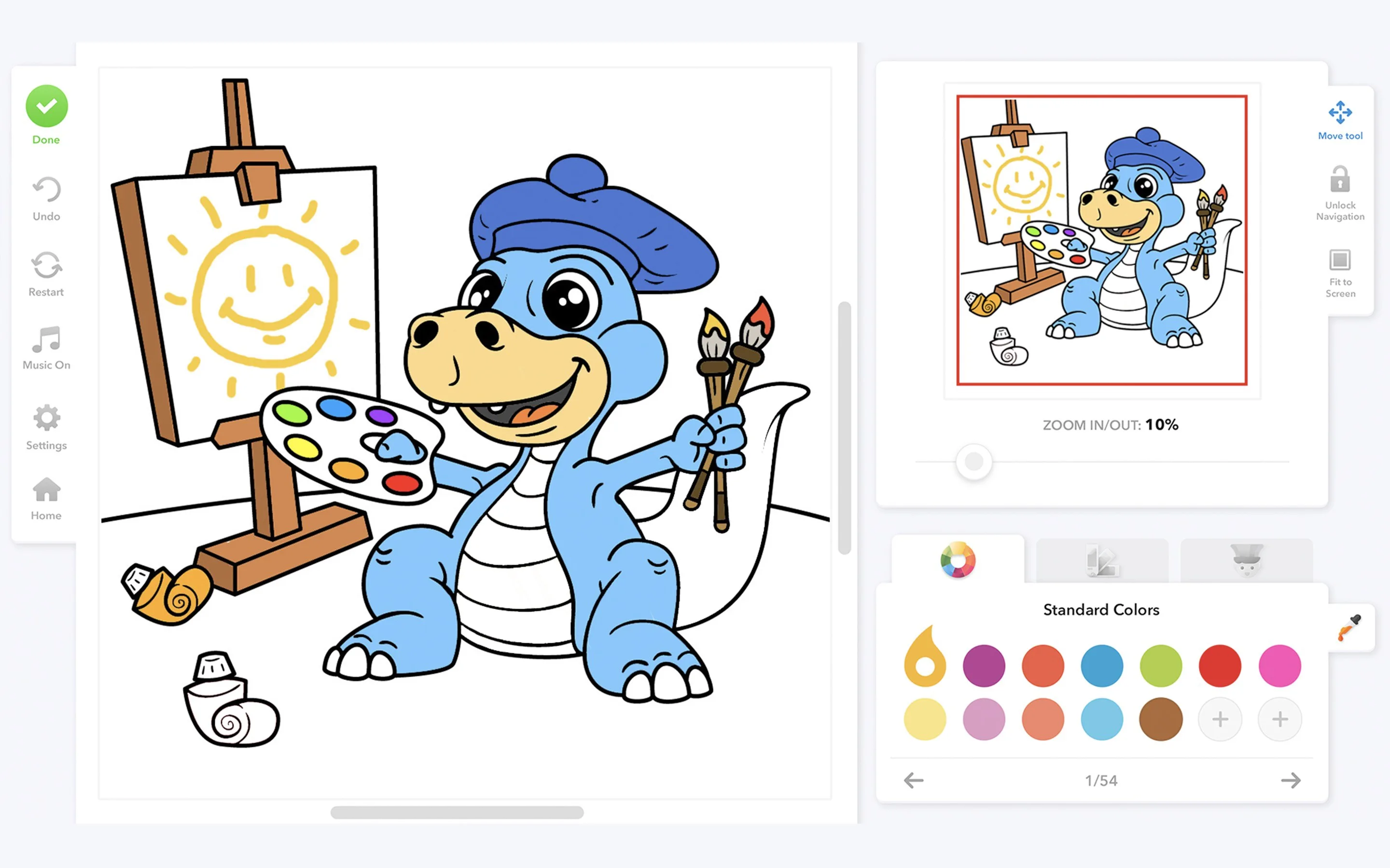 Epic Coloring Book for Kids screenshot 5