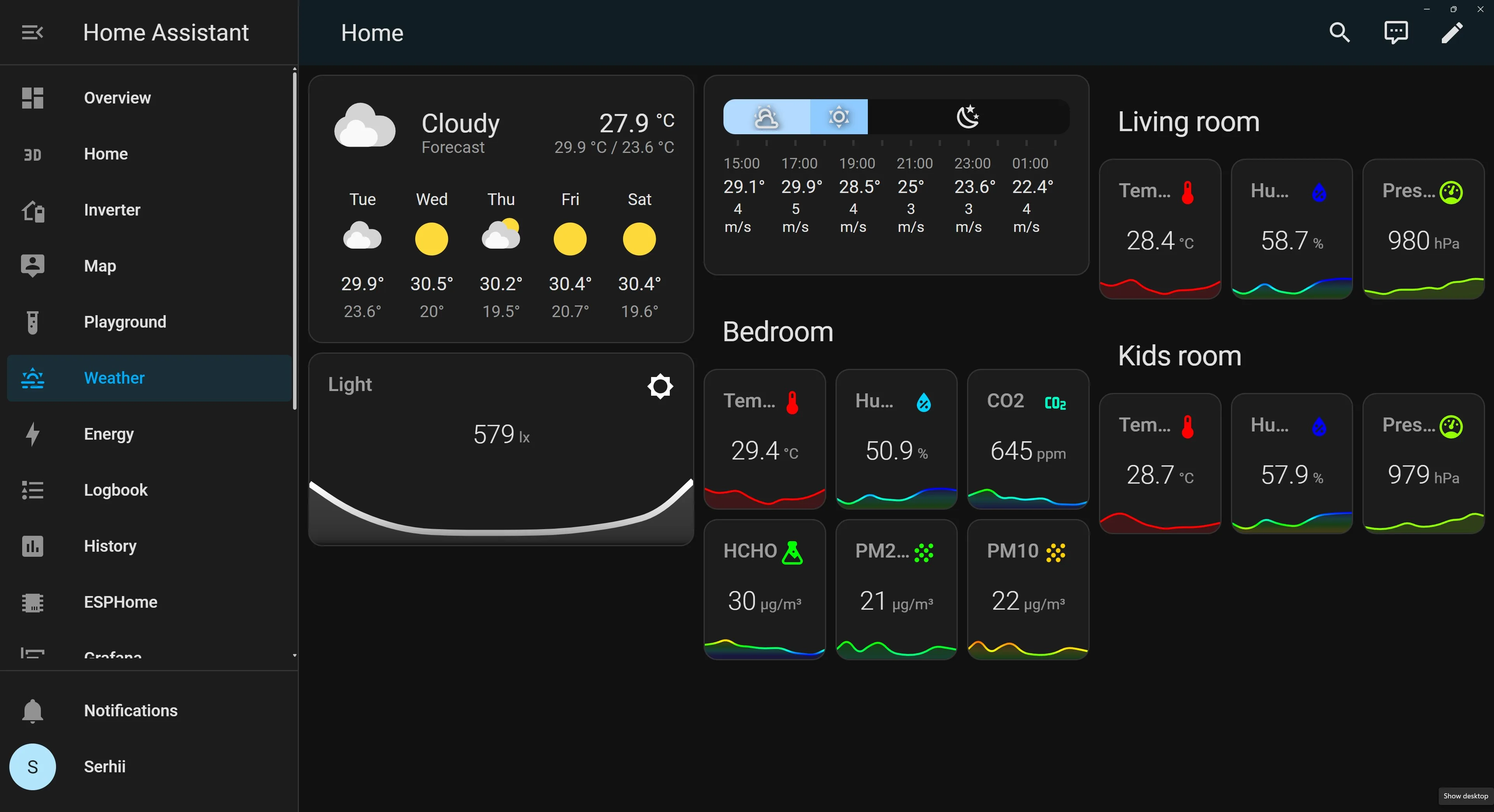 HomeAssistant Local screenshot 1