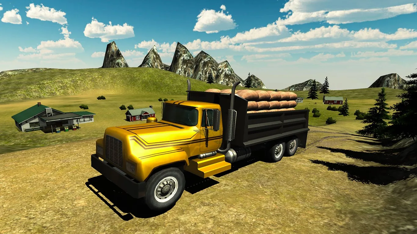 Offroad Big Truck Driver Simulator screenshot 2