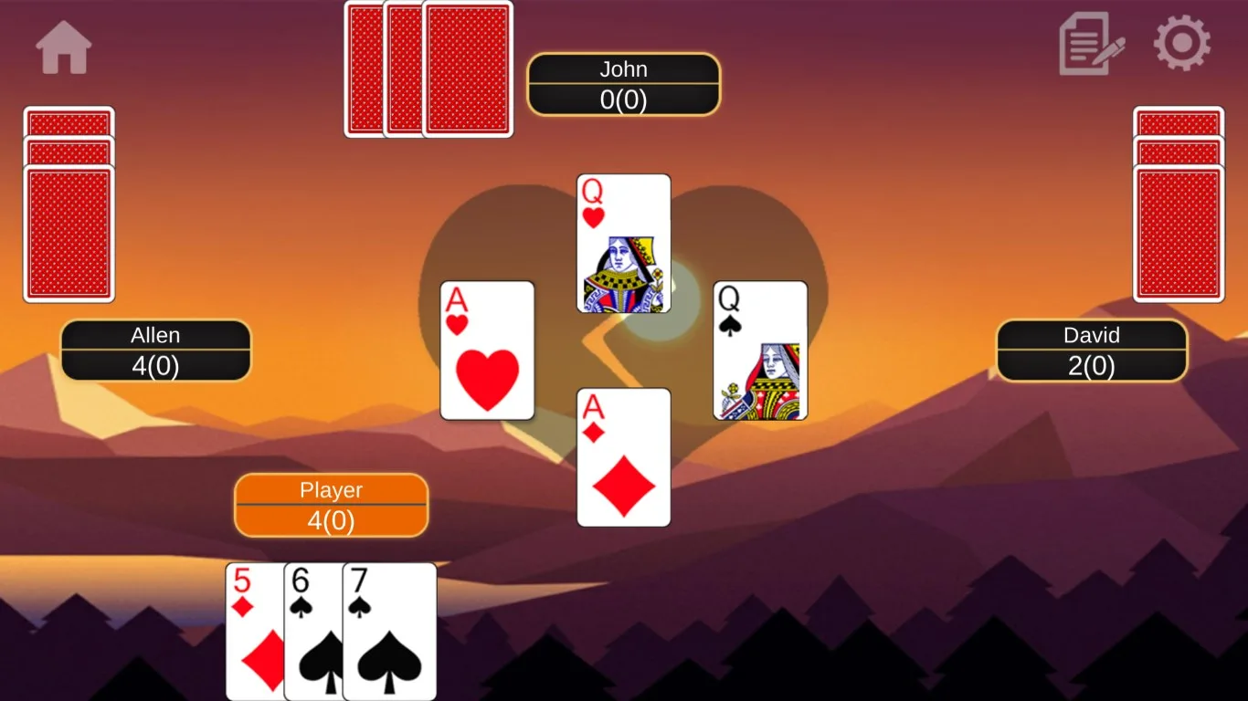 Hearts Fun - Classic Card Game screenshot 1