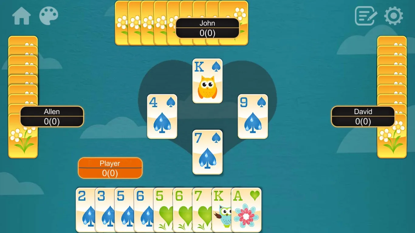 Hearts Fun - Classic Card Game screenshot 2