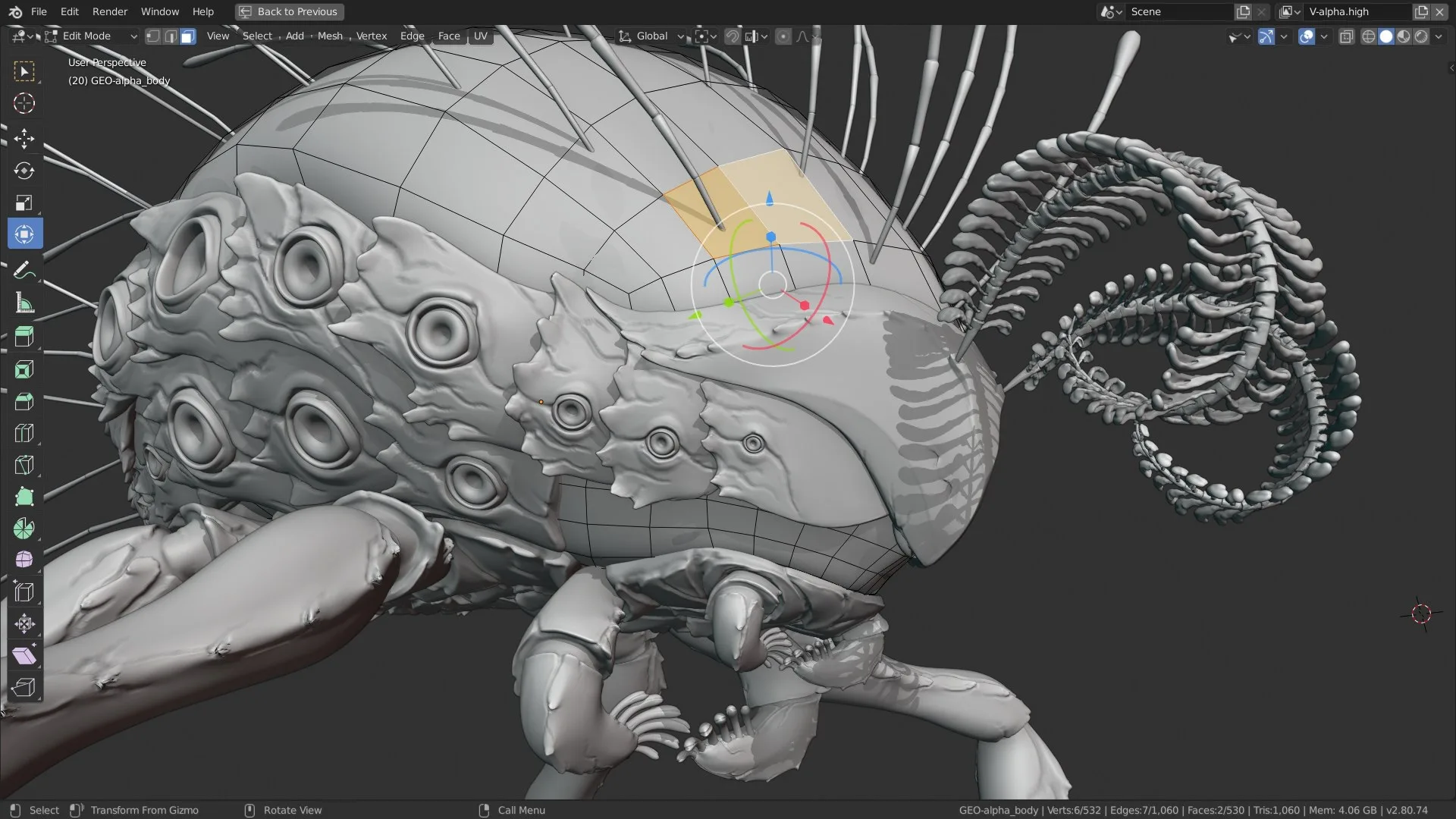 Blender 4.5 LTS screenshot 2