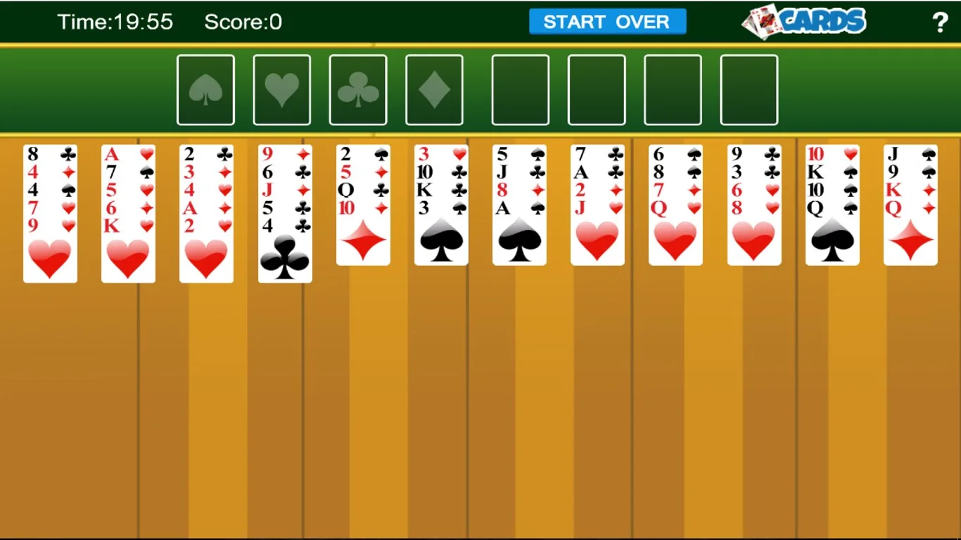 Spider Solitaire 2020 Classic screenshot 1