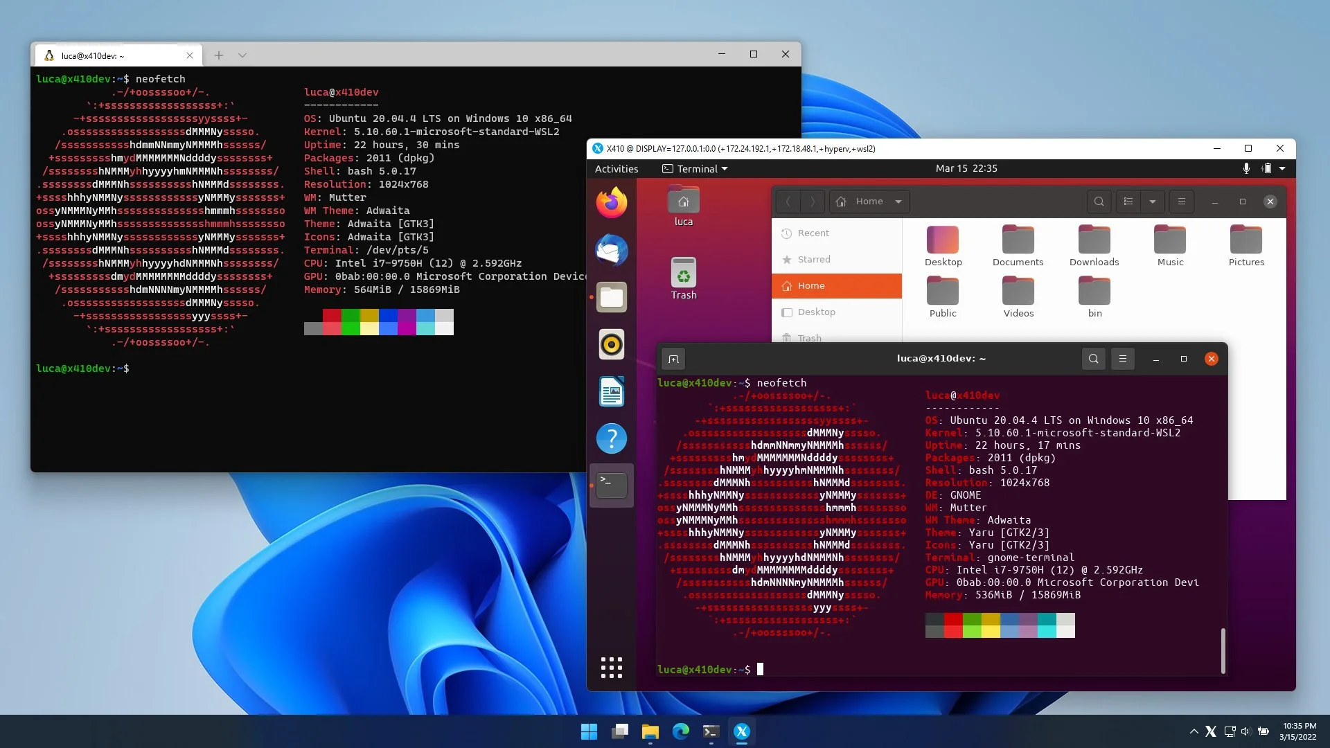 X410 - X Server for Windows screenshot 2