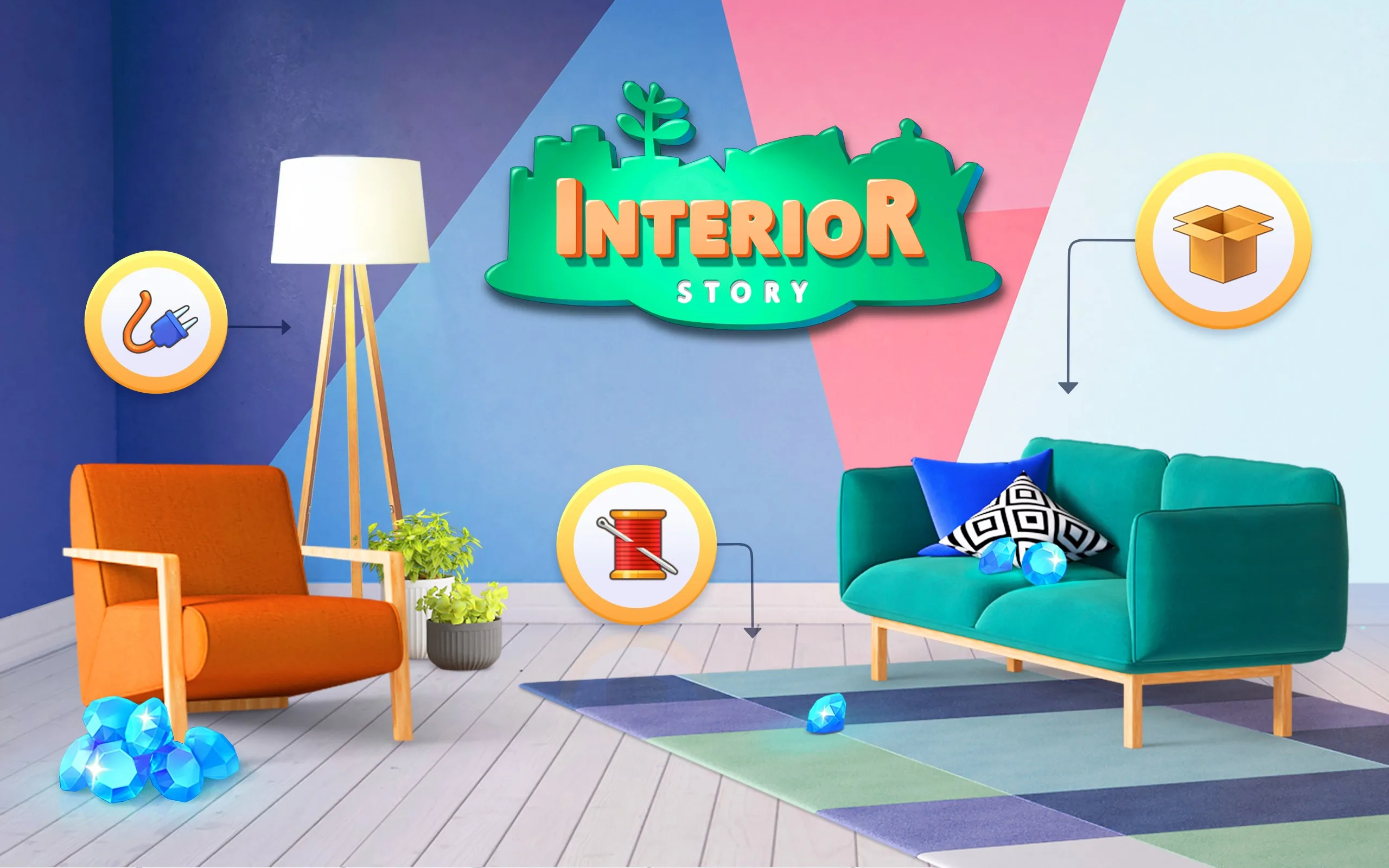 Interior Story: My Home Design screenshot 1