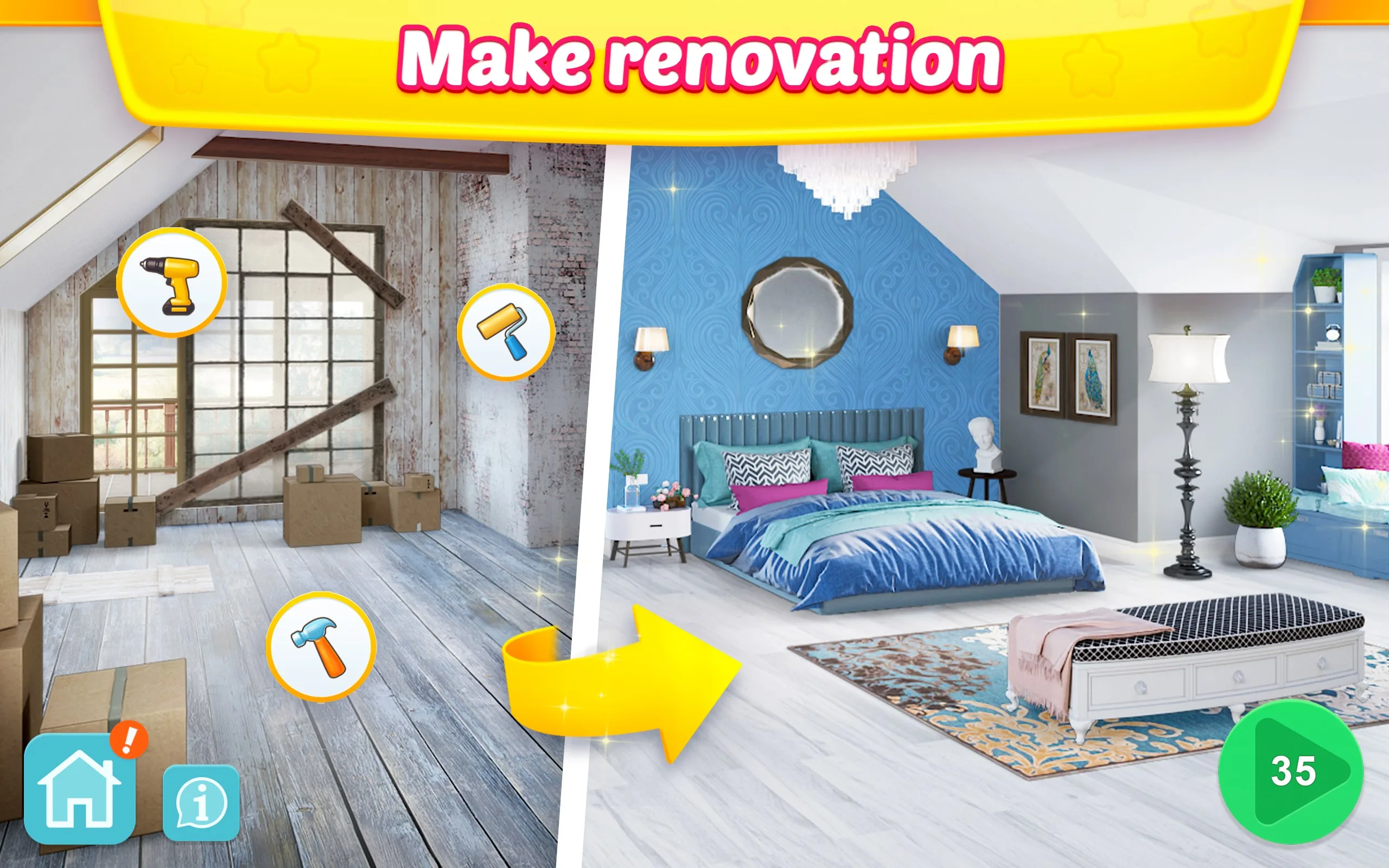 Interior Story: My Home Design screenshot 5