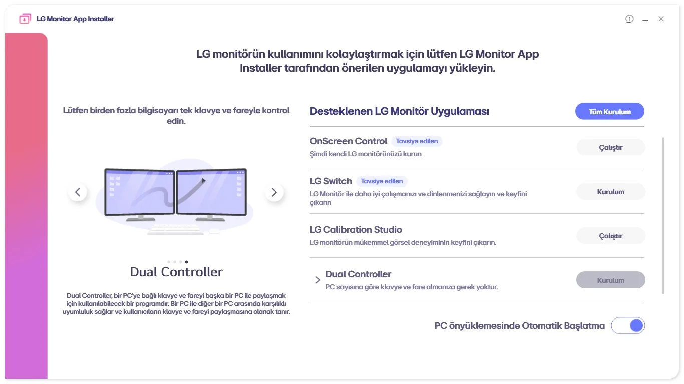 LG Monitor App Installer screenshot 1