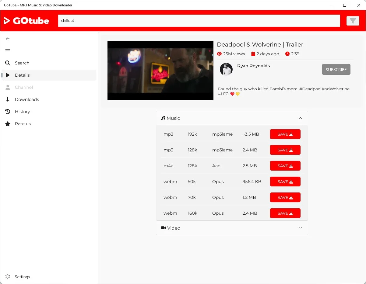 Music Downloader & Video MP3 Converter screenshot 2
