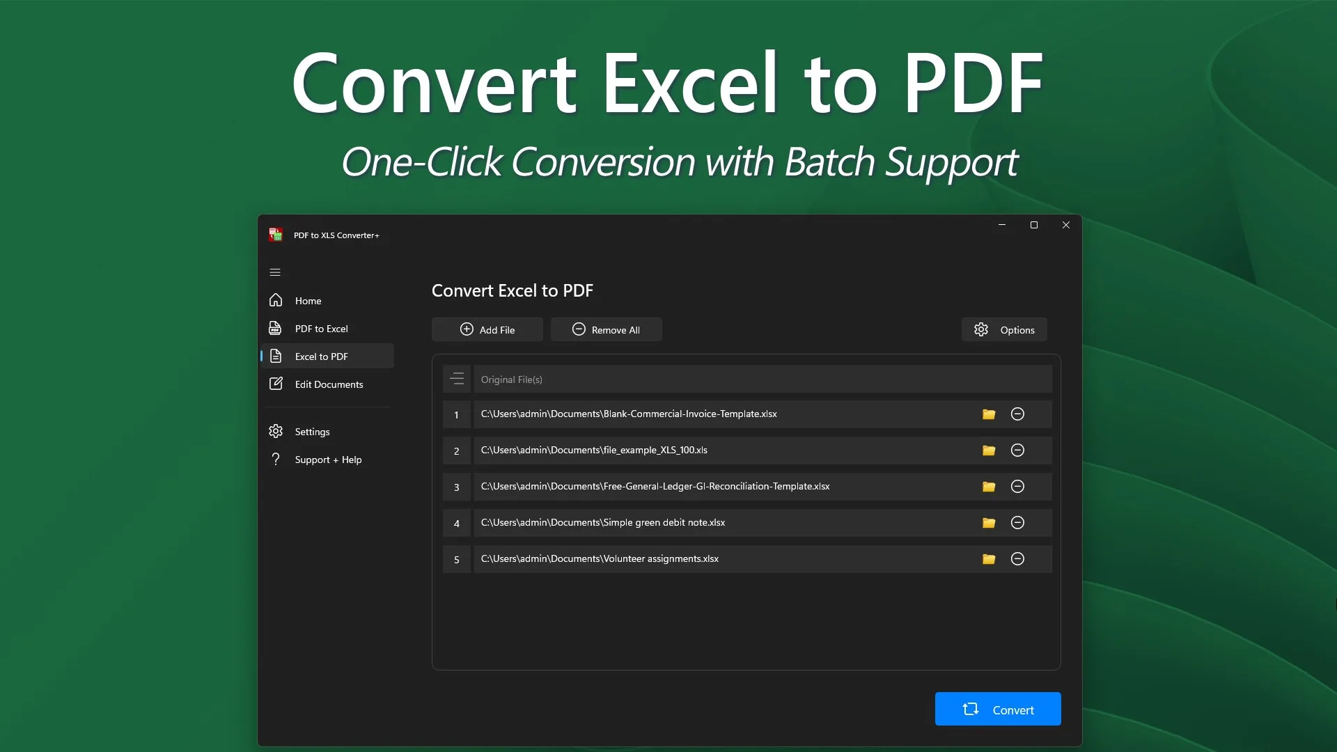 PDF to XLS Converter+ screenshot 3