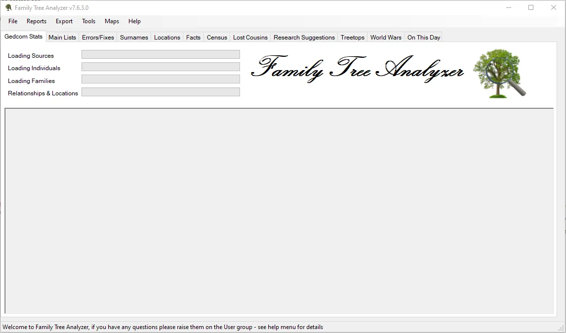 FTAnalyzer screenshot 1