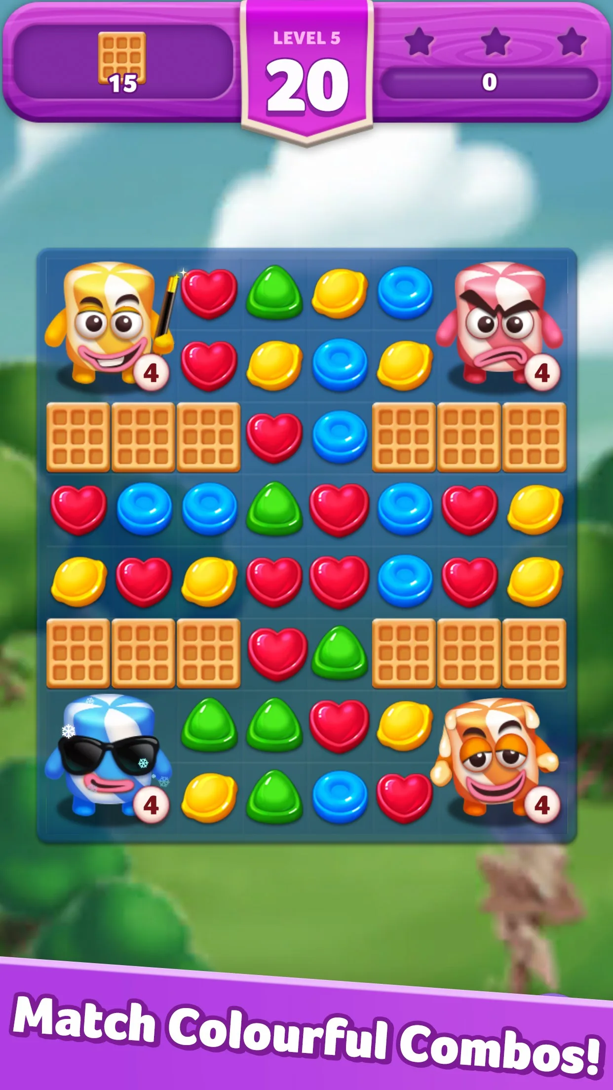 Lollipop Marshmallow Match3 screenshot 4