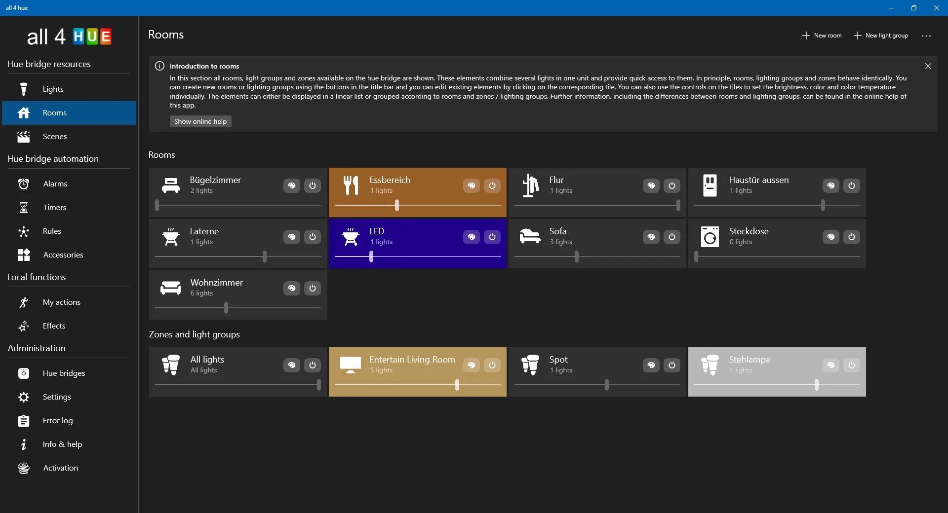 all 4 hue for Philips Hue screenshot 2