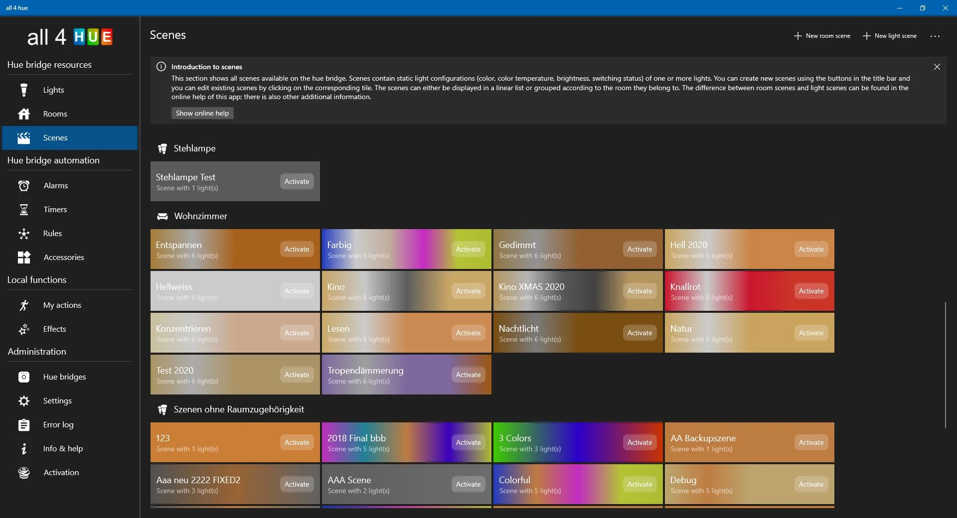 all 4 hue for Philips Hue screenshot 3