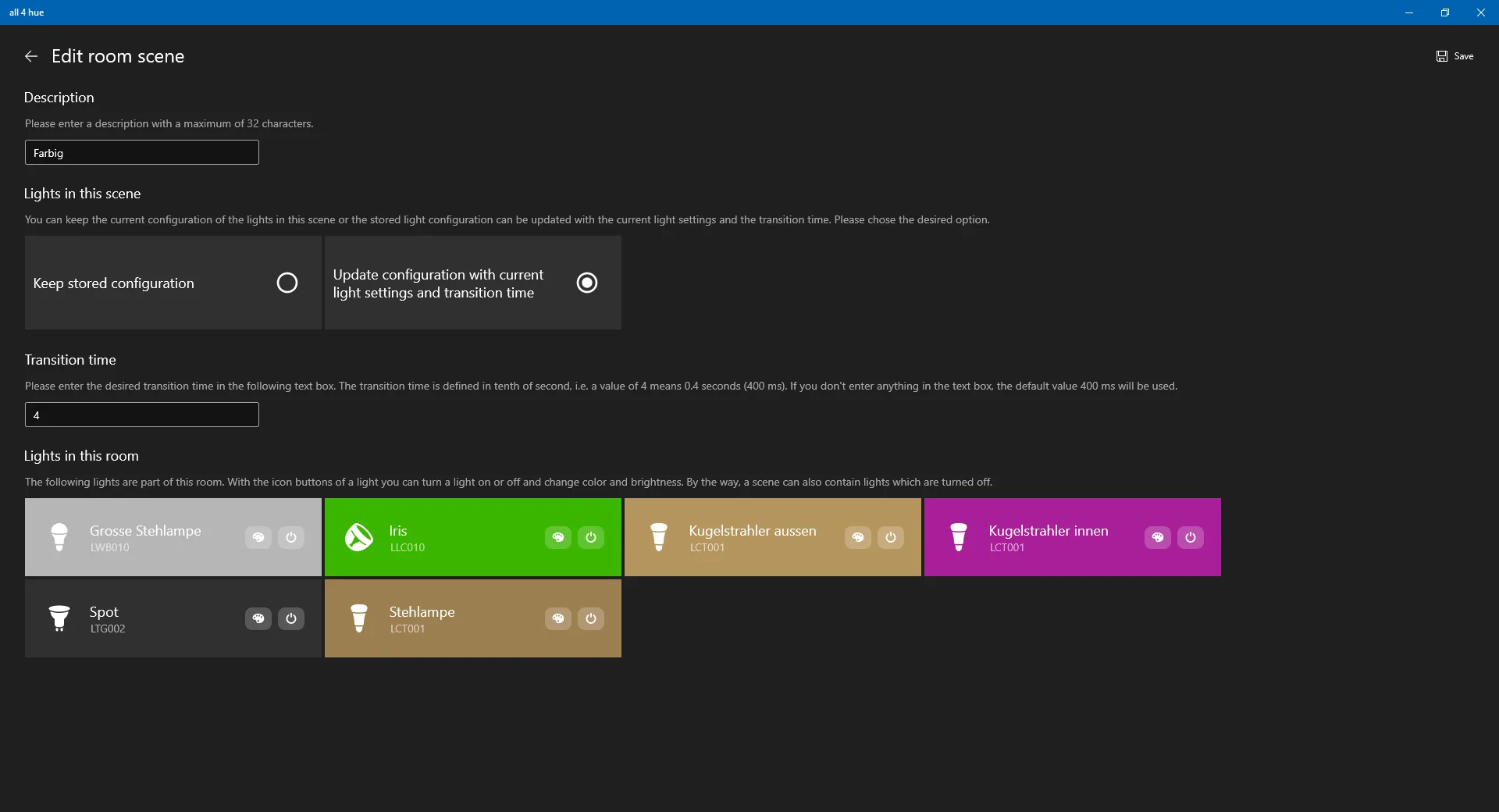 all 4 hue for Philips Hue screenshot 4